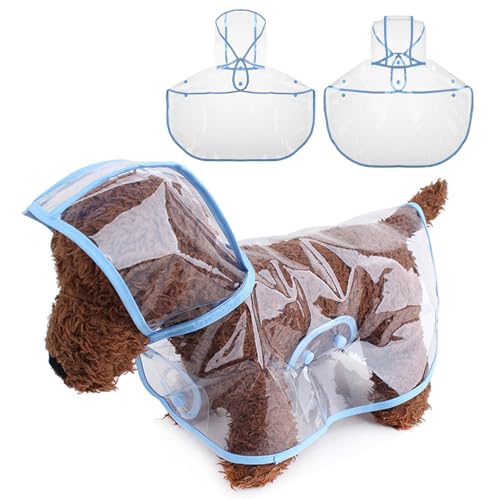 PETCUTE Hunderegenmantel,Wasserdichter Haustier-Regenmantel mit Kapuze,Transparent, PVC, Atmungsaktiv,Hunde Regenmantel mit Knopfverschluss,Geeignet für mittlere und große Hunde PETCUTE Hunderegenmantel,Wasserdichter Haustier-Regenmantel mit Kapuze,Transparent, PVC, Atmungsaktiv,Hunde Regenmantel mit Knopfverschluss,Geeignet für mittlere und große Hunde von PETCUTE