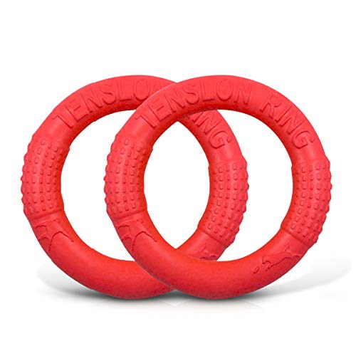 PETCUTE Hundespielzeug unzerstörbar Spielzeug Hund Interaktive Hunde Fliegen Ring Frisbee 2 Stücke PETCUTE Hundespielzeug unzerstörbar Spielzeug Hund Interaktive Hunde Fliegen Ring Frisbee 2 Stücke von PETCUTE
