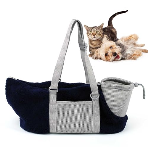 PETCUTE Hundetasche für Kleine Hunde,Atmungsaktiv Haustier Tragetasche mit Abnehmbares Boden,Verstellbar Hundetragetasche mit Sicherheitsleine,Katzentragetasche für kleine und mittelgroße Haustiere von PETCUTE