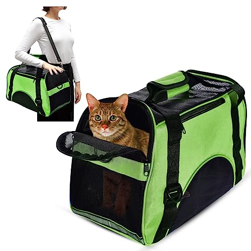 PETCUTE Hundetasche hundetragetasche Tragetasche für Katze Faltbar Transporttasche für kleine Hunde und Katzen PETCUTE Hundetasche hundetragetasche Tragetasche für Katze Faltbar Transporttasche für kleine Hunde und Katzen von PETCUTE
