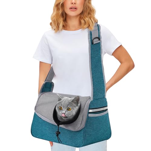 PETCUTE Hundetragetasche,Verstellbare Hundetasche Tragetuch mit Halsband Haken und Taschen,Atmungsaktiv Tragetuch Hund Haustier Schultertasche Hundetragebeutel für Kleine Hunde Bis 5 kg PETCUTE Hundetragetasche,Verstellbare Hundetasche Tragetuch mit Halsband Haken und Taschen,Atmungsaktiv Tragetuch Hund Haustier Schultertasche Hundetragebeutel für Kleine Hunde Bis 5 kg von PETCUTE