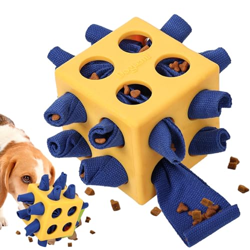 PETCUTE Interaktives Puzzle-Hundespielzeug Fördert Natürliche Futtersuch-Fähigkeiten,Langlebiges Schnüffelball für Hunde,Stoffstreifen mit Versteck, langsames Füttern für Geistesanregung PETCUTE Interaktives Puzzle-Hundespielzeug Fördert Natürliche Futtersuch-Fähigkeiten,Langlebiges Schnüffelball für Hunde,Stoffstreifen mit Versteck, langsames Füttern für Geistesanregung von PETCUTE