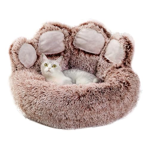 PETCUTE Katzenbett Flauschig,Hundebett Rundes Plüsch Weich Waschbar Katzenhöhle Katzenhaus mit rutschfeste Unterseite,Atmungsaktiv Haustierbett,Geeignet für Katzen und Hunde PETCUTE Katzenbett Flauschig,Hundebett Rundes Plüsch Weich Waschbar Katzenhöhle Katzenhaus mit rutschfeste Unterseite,Atmungsaktiv Haustierbett,Geeignet für Katzen und Hunde von PETCUTE