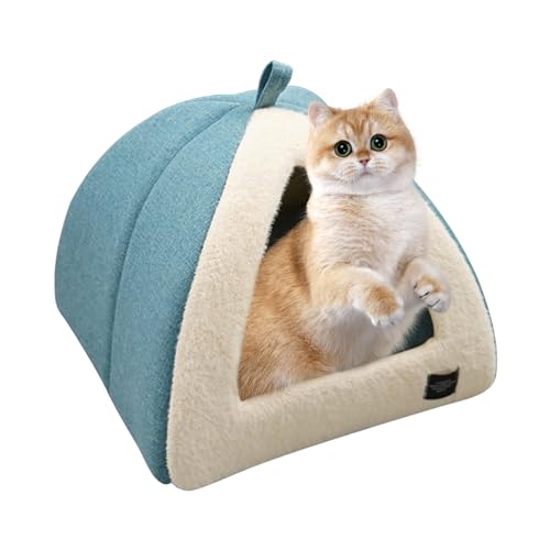 PETCUTE Katzenbett Katzenhöhle für große Katzen,Waschbar Katzenkorb Haustierbett für Katzen und Hunde,Super Weich Hundebett mit Waschbarem Kissen,Katzenhaus mit rutschfeste Unterseite,Handle PETCUTE Katzenbett Katzenhöhle für große Katzen,Waschbar Katzenkorb Haustierbett für Katzen und Hunde,Super Weich Hundebett mit Waschbarem Kissen,Katzenhaus mit rutschfeste Unterseite,Handle von PETCUTE