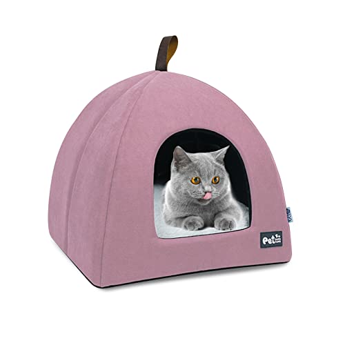 PETCUTE Katzenhöhle für große Katzen,Waschbar Katzenbett Katzenzelt Katzenkorb für Katzen und Hunde,Zwei in Eins Katzenhaus mit Abnehmbar Innerkissen,Kuschelhöhle mit rutschfeste Unterseite PETCUTE Katzenhöhle für große Katzen,Waschbar Katzenbett Katzenzelt Katzenkorb für Katzen und Hunde,Zwei in Eins Katzenhaus mit Abnehmbar Innerkissen,Kuschelhöhle mit rutschfeste Unterseite von PETCUTE