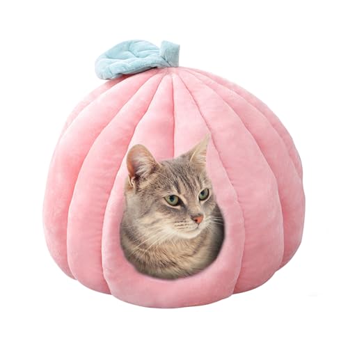 PETCUTE Katzenhöhlenbett, Waschbares Katzenkorb mit rutschfeste Unterseite, Haustierbett mit Abnehmbarem Waschbarem Innenkissen, Super Weich Hundebett Katzenhaus für Katzen und Hunde PETCUTE Katzenhöhlenbett, Waschbares Katzenkorb mit rutschfeste Unterseite, Haustierbett mit Abnehmbarem Waschbarem Innenkissen, Super Weich Hundebett Katzenhaus für Katzen und Hunde von PETCUTE