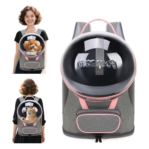 PETCUTE Katzentragerrucksack,Faltbare Haustier-Tragerucksack für Kleine und mittelgroße Katzen,Welpen,Hunde,Haustier Kapsel-Rucksack mit Innerer Sicherheitsleine,für Reisen,Wandern,Camping PETCUTE Katzentragerrucksack,Faltbare Haustier-Tragerucksack für Kleine und mittelgroße Katzen,Welpen,Hunde,Haustier Kapsel-Rucksack mit Innerer Sicherheitsleine,für Reisen,Wandern,Camping von PETCUTE