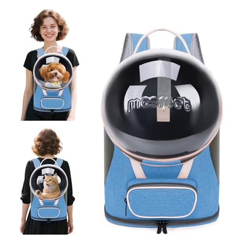 PETCUTE Katzentragerrucksack,Faltbare Haustier-Tragerucksack für Kleine und mittelgroße Katzen,Welpen,Hunde,Haustier Kapsel-Rucksack mit Innerer Sicherheitsleine,für Reisen,Wandern,Camping PETCUTE Katzentragerrucksack,Faltbare Haustier-Tragerucksack für Kleine und mittelgroße Katzen,Welpen,Hunde,Haustier Kapsel-Rucksack mit Innerer Sicherheitsleine,für Reisen,Wandern,Camping von PETCUTE