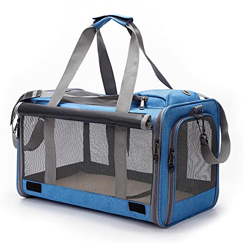 PETCUTE Katzentransportbox für große Katzen 20 lbs,Faltbar Hundetransportbox für Kleine Hunde,Tragbar Transportbox für mittelgroße Katzen mit Schultergurt,für Wandern Reisen Camping im Freien PETCUTE Katzentransportbox für große Katzen 20 lbs,Faltbar Hundetransportbox für Kleine Hunde,Tragbar Transportbox für mittelgroße Katzen mit Schultergurt,für Wandern Reisen Camping im Freien von PETCUTE