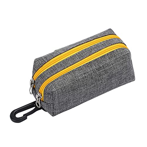 PETCUTE Kotbeutelspender für Hunde,Hundekotbeutelhalter mit Haltbarem Haken,Oxford-Tuch Hundekotbeutel-Spender mit doppeltem Metallreißverschluss-Design,Kotbeutelspender,Geeignet für alle Hundeleinen PETCUTE Kotbeutelspender für Hunde,Hundekotbeutelhalter mit Haltbarem Haken,Oxford-Tuch Hundekotbeutel-Spender mit doppeltem Metallreißverschluss-Design,Kotbeutelspender,Geeignet für alle Hundeleinen von PETCUTE