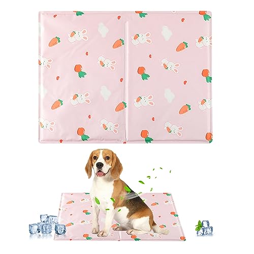 PETCUTE Kühlmatte Hund,Waschbar Kuhlmatte für Hund und Katze mit Ungiftiges Gel,wasserdichte Hunde Kühlmatte für Kisten, Hundehütten und Betten,Kratzfest Langlebiger Tierkühlmatte Sommer PETCUTE Kühlmatte Hund,Waschbar Kuhlmatte für Hund und Katze mit Ungiftiges Gel,wasserdichte Hunde Kühlmatte für Kisten, Hundehütten und Betten,Kratzfest Langlebiger Tierkühlmatte Sommer von PETCUTE