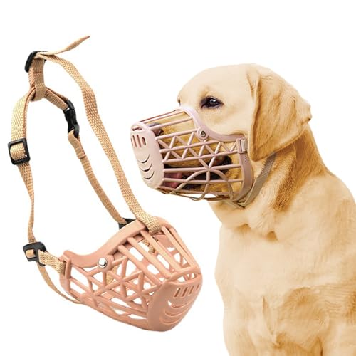 PETCUTE Maulkorb Hund,Korbmaulkorb füR Hunde,Verstellbar und Sicher Atmungsaktiv Maulkorb Für Kleine Mittlere Große Hunde mit Wattiertem Nasenstück,Beißschutz,Ideal für große Hunde PETCUTE Maulkorb Hund,Korbmaulkorb füR Hunde,Verstellbar und Sicher Atmungsaktiv Maulkorb Für Kleine Mittlere Große Hunde mit Wattiertem Nasenstück,Beißschutz,Ideal für große Hunde von PETCUTE