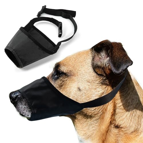 PETCUTE Maulkorb für Hunde,Atmungsaktiver Sicherheit Hund Maulkorb mit Verstellbarer Schlaufe,Hundemaulkorb Für Kleine Mittelgroße und Große,Verhindert Das Beißen,Kauen Und Bellen PETCUTE Maulkorb für Hunde,Atmungsaktiver Sicherheit Hund Maulkorb mit Verstellbarer Schlaufe,Hundemaulkorb Für Kleine Mittelgroße und Große,Verhindert Das Beißen,Kauen Und Bellen von PETCUTE