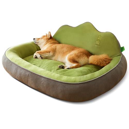 PETCUTE Orthopädisches Hundebett Grosse Hunde,Waschbar Hundekorb Mittelgroße Hunde,Superweicher Hundesofa mit rutschfeste Unterseite, Hundecouch mit Hohem Rand,Katzensofa Hundebett für Katzen PETCUTE Orthopädisches Hundebett Grosse Hunde,Waschbar Hundekorb Mittelgroße Hunde,Superweicher Hundesofa mit rutschfeste Unterseite, Hundecouch mit Hohem Rand,Katzensofa Hundebett für Katzen von PETCUTE
