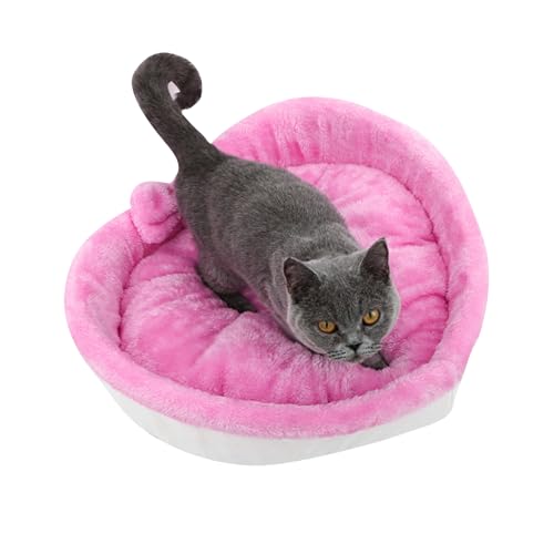 PETCUTE Orthopädisches Hundebett Hundekissen,Herzform Haustiernest für Hunde und Katzen,Plüsch Warmes Katzensofa Hundesofa mit rutschfeste Unterseite,Hundekorb Haustierbett für Winter PETCUTE Orthopädisches Hundebett Hundekissen,Herzform Haustiernest für Hunde und Katzen,Plüsch Warmes Katzensofa Hundesofa mit rutschfeste Unterseite,Hundekorb Haustierbett für Winter von PETCUTE