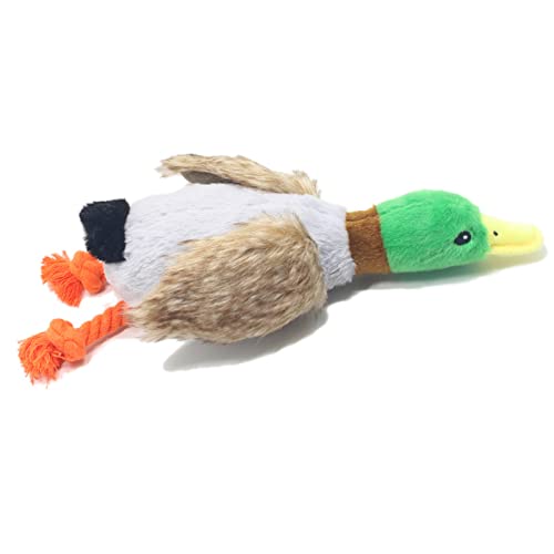 PETCUTE Quietschen Ente Plüsch-Hundespielzeug,Süßes quietschendes Hundespielzeug für Hunde mit Knisterpapier,Robust Interaktives Kauspielzeug Hund für Welpen, Kleine, Mittlere, große Hunde PETCUTE Quietschen Ente Plüsch-Hundespielzeug,Süßes quietschendes Hundespielzeug für Hunde mit Knisterpapier,Robust Interaktives Kauspielzeug Hund für Welpen, Kleine, Mittlere, große Hunde von PETCUTE
