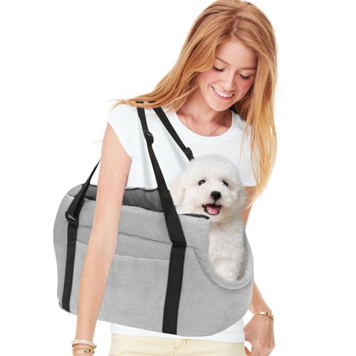 PETCUTE Tragetasche Hund Atmungsaktive Transporttasche für Haustiere Transporttasche für kleine Hunde und Katzen von PETCUTE