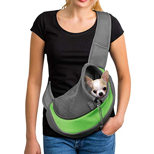 PETEMOO Tragbar Haustier Hunde Katzen Welpen Umhängetasche Reise Träger Schulter Beutel Atmungsaktiv Mesh Transporttasche PETEMOO Tragbar Haustier Hunde Katzen Welpen Umhängetasche Reise Träger Schulter Beutel Atmungsaktiv Mesh Transporttasche von PETEMOO
