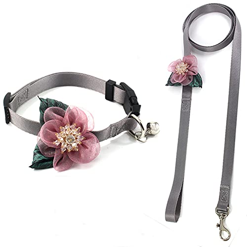 PETFAVORITES Sunflower Girl Hundehalsband – Abnehmbares Blumen-Katzenhalsband für Mädchen und Katzen mit Kristallsteinen, grünem Blatt und Glöckchen – weiches Nylon-Halsband für mittelgroße Hündinnen PETFAVORITES Sunflower Girl Hundehalsband – Abnehmbares Blumen-Katzenhalsband für Mädchen und Katzen mit Kristallsteinen, grünem Blatt und Glöckchen – weiches Nylon-Halsband für mittelgroße Hündinnen von PETFAVORITES