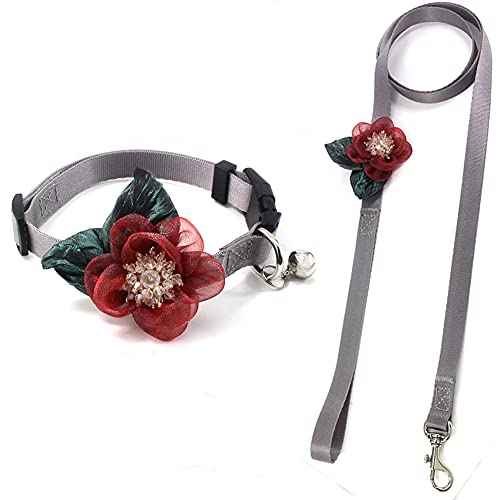 PETFAVORITES Sunflower Girl Hundehalsband – Abnehmbares Blumen-Katzenhalsband für Mädchen und Katzen mit ausgefallenem Kristallstempel und grüner Blattglocke – weiches Nylon-Halsband für kleine PETFAVORITES Sunflower Girl Hundehalsband – Abnehmbares Blumen-Katzenhalsband für Mädchen und Katzen mit ausgefallenem Kristallstempel und grüner Blattglocke – weiches Nylon-Halsband für kleine von PETFAVORITES