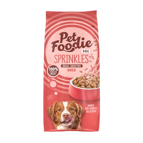 PetFoodie Barf tiefgefroren für alle Hunde - Sprinkles Ente - Tiefkühlfutter, Hundefutter - natürlich, ohne künstliche Farb- & Aromastoffe, ohne Konservierungsstoffe, glutenfrei, 10x300g TK-Ware von PETFOODIE
