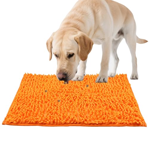 PETFROH Slow Feeder Schnüffelmatte für Hunde und Katzen, rutschfest, groß, 60 x 40 cm, langlebige Puzzle-Füttermatte von PETFROH