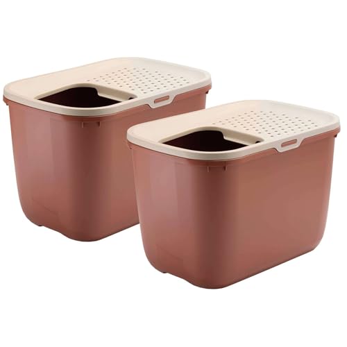 2er Sparpack Katzentoilette HOP IN Einstieg von Oben 58 x 38,5 x 39,5 cm Toskana 2er Sparpack Katzentoilette HOP IN Einstieg von Oben 58 x 38,5 x 39,5 cm Toskana von PETGARD