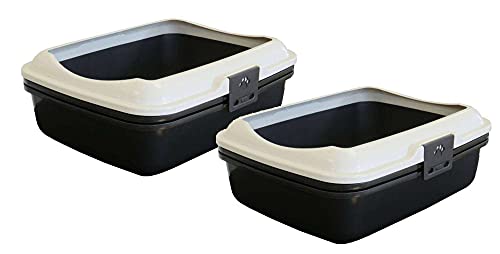 2er Sparpack Katzentoilette Katzenklo Denver mit eingebautem Sieb 2er Sparpack Katzentoilette Katzenklo Denver mit eingebautem Sieb von PETGARD