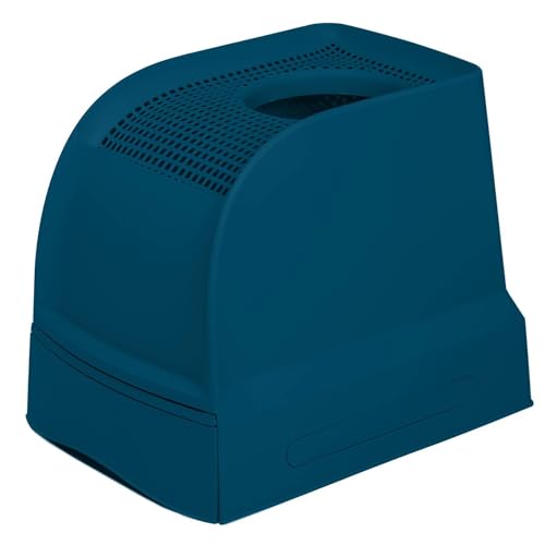 Haubentoilette Katzentoilette mit ausziehbarer Schublade und Einstieg von Oben 56 x 40 x 43,5 cm Dunkelblau Haubentoilette Katzentoilette mit ausziehbarer Schublade und Einstieg von Oben 56 x 40 x 43,5 cm Dunkelblau von PETGARD