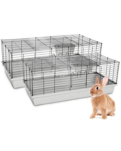 PETGARD 2er-Set Kleintier-Käfig Sammy - Kaninchen-Stall - Meerschweinchen-Stall - Heimtier-Käfig - Hasen-Käfig 119 x 59 x 46 cm PETGARD 2er-Set Kleintier-Käfig Sammy - Kaninchen-Stall - Meerschweinchen-Stall - Heimtier-Käfig - Hasen-Käfig 119 x 59 x 46 cm von PETGARD