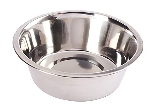 PETGARD Ersatz-Schüssel für Futterstation - pflegeleichter Edelstahl-Napf - Ersatznapf - Futter-Schüssel für Fressnapf - 1500 ml von PETGARD