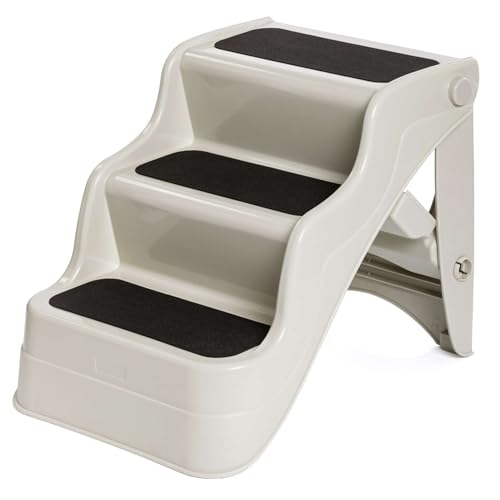 PETGARD Hundetreppe Hunderampe Katzentreppe Haustiertreppe Ventura beige von PETGARD