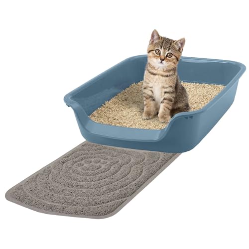 Sparpack Schalentoilette Katzentoilette Junior mit extra niedrigem Einstieg + große Vorlegematte Sparpack Schalentoilette Katzentoilette Junior mit extra niedrigem Einstieg + große Vorlegematte von PETGARD