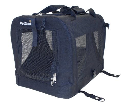 PetGear by Happy Pet Hunde-Transportbox aus Segeltuch, zusammenfaltbar, mittelgro PetGear by Happy Pet Hunde-Transportbox aus Segeltuch, zusammenfaltbar, mittelgro von PETGEAR