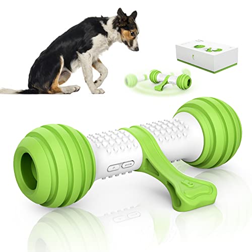 PETGEEK Interaktives Hundeknochenspielzeug, elektronisches Hundespielzeug zum Jagen, sicheres Material, lustiges Hundespielzeug für drinnen und draußen von PETGEEK