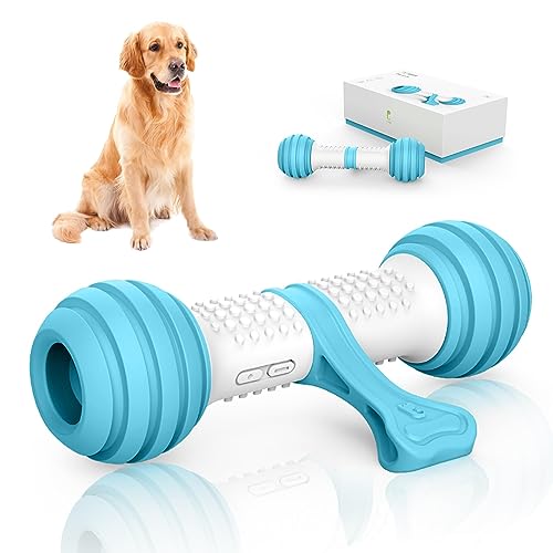 PETGEEK Interaktives Hundespielzeug, automatisches Spielzeug für Hunde, um sie zu beschäftigen, elektronische Hundeknochen mit sicherem und langlebigem Material, ausgestattet mit wiederaufladbarem USB von PETGEEK