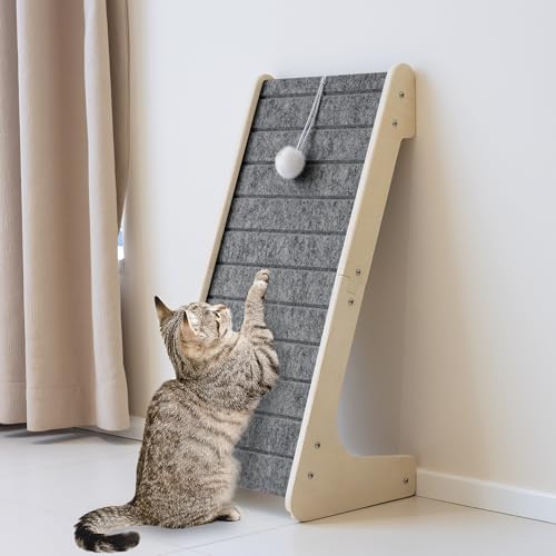 PETKARAY L Shape Felt Cat Scratcher von PETKARAY