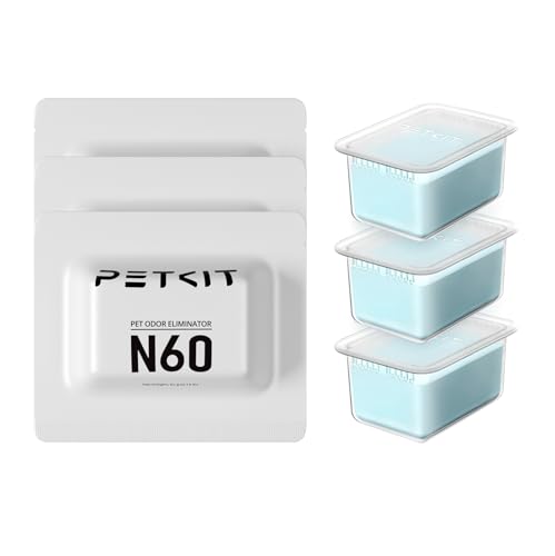 PETKIT N60 Geruchsvernichter für Purobot Ultra/Purobot Max Pro Selbstreinigende Katzentoilette, Geruchskontrolle (3 Stück) PETKIT N60 Geruchsvernichter für Purobot Ultra/Purobot Max Pro Selbstreinigende Katzentoilette, Geruchskontrolle (3 Stück) von PETKIT