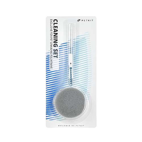 PETKIT Reinigungsset für Haustier-Wasserbrunnen, Katzen-Wasserbrunnen-Bürste,Bürste und Schwamm für Katzenwasserbrunnen PETKIT Reinigungsset für Haustier-Wasserbrunnen, Katzen-Wasserbrunnen-Bürste,Bürste und Schwamm für Katzenwasserbrunnen von PETKIT