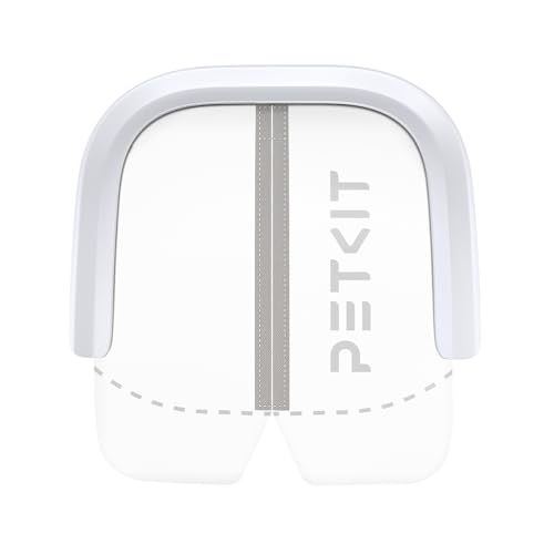 PETKIT Magnetischer Staubschutzvorhang 2.0 für PUROBOT MAX PRO & PURAMAX 2, Reduziert Streuverschleppung, Geruchsisolierung, Magnetverschluss, Halbtransparent, Einfache Reinigung von PETKIT