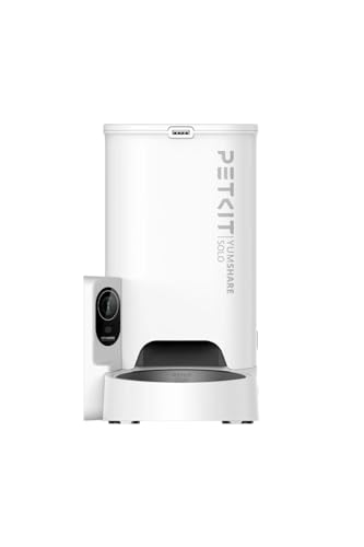 Petkit Yumshare Smart Food Container mit Solo Kamera, Weiß (offizieller Vertriebspartner garantiert) von PETKIT