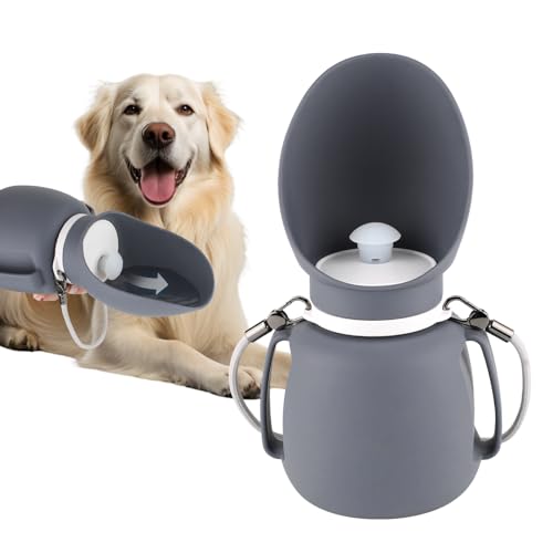 PETLESO Hundewasserflasche, tragbarer Wasserspender für Hunde und Katzen, 765.4 g Hund Reise Wasserflasche zum Spazierengehen, Wandern, auslaufsicherer Wasserkocher für Haustier Trinken PETLESO Hundewasserflasche, tragbarer Wasserspender für Hunde und Katzen, 765.4 g Hund Reise Wasserflasche zum Spazierengehen, Wandern, auslaufsicherer Wasserkocher für Haustier Trinken von PETLESO