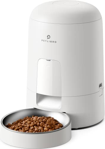 PETLIBRO Automatic Cat Food Dispenser, Automatic Cat Feeder Battery-Operated with 180-Day Battery Life, AIR Pet Feeder for Cat & Dog, Timed Cat Feeder Program 1-6 Meals Control, 2L Auto Cat Feeder von PETLIBRO