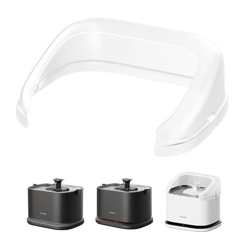 PETLIBRO Spritzschutz für 3L Dockstream 2 Katzenbrunnen PLWF106 PLWF116 und PLWF305, verhindert Wasserspritzer, großer oberer Radius, leicht zu entfernen & zu reinigen von PETLIBRO