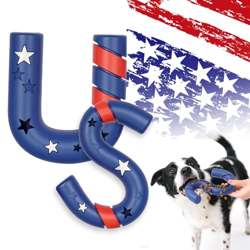 PETOPIA American Playtime Kauspielzeug für Hunde, Rot, 25,4 cm, 2 Stück, interaktives Welpenspielzeug für aggressive Kauer für Leckerli-Füllung und Tauziehen, robustes Spielzeug für mittelgroße und PETOPIA American Playtime Kauspielzeug für Hunde, Rot, 25,4 cm, 2 Stück, interaktives Welpenspielzeug für aggressive Kauer für Leckerli-Füllung und Tauziehen, robustes Spielzeug für mittelgroße und von PETOPIA