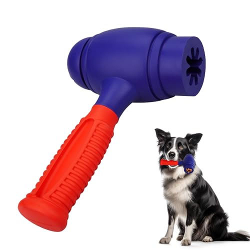 PETOPIA Hunde-Kauspielzeug für aggressive Kauer, Hundespielzeug für aggressive Kauer, Naturkautschuk-Hundespielzeug für mittelgroße und große Hunde, großes Hundespielzeug, langlebiges Hundespielzeug, von PETOPIA