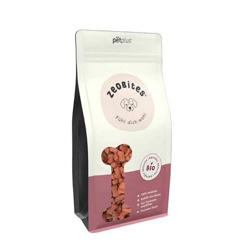 ZeoBites - Hundeleckerli zur Verdauungsförderung - mehr als nur EIN Snack für deinen vierbeinigen Freund - 400g von PETPLUS