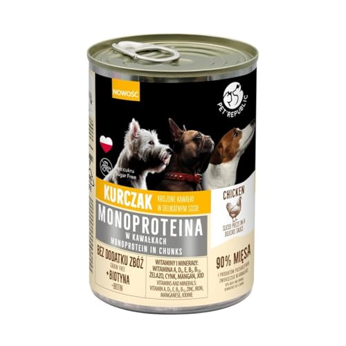 PETREPUBLIC Nassfutter Huhn 400 g PETREPUBLIC Nassfutter Huhn 400 g von PETREPUBLIC