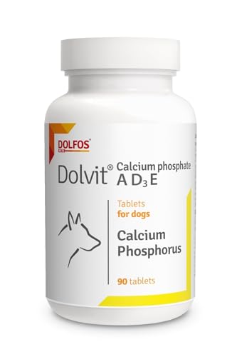 PETS Dolfos Dolvit Calciumphosphat A D3 E 90 Tabletten von PETS Dolfos