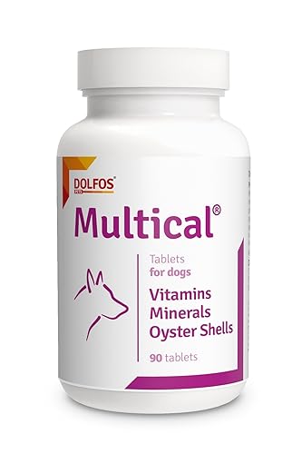 PETS Dolfos Multical 90 Tabletten Vitamine und Mineralien für Hunde von DOLFOS PETS